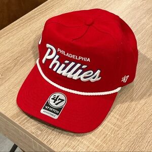 47 Brand Red Phillies Baseball Cap